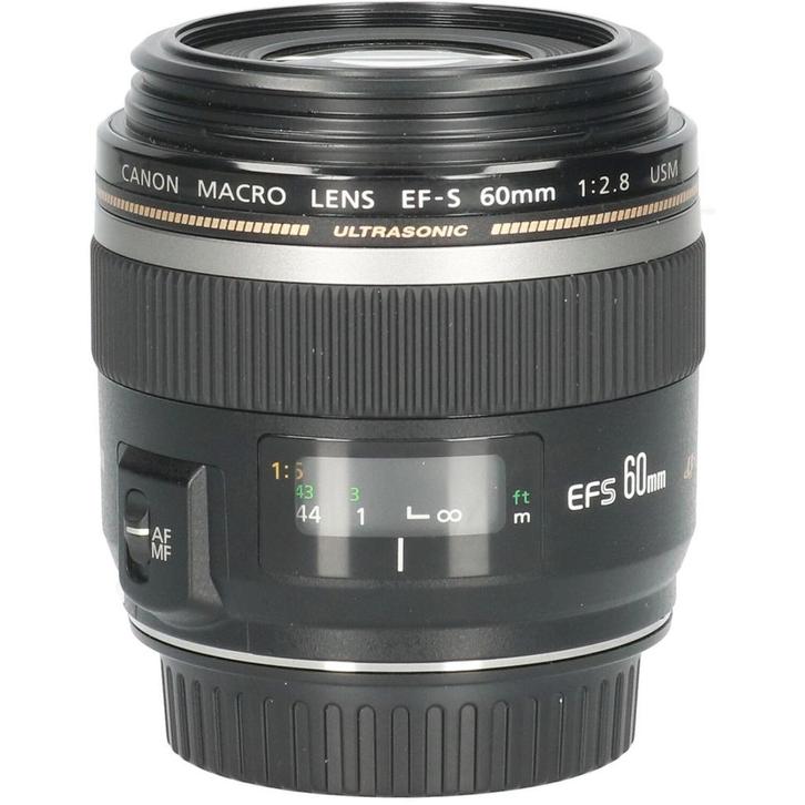 Tweedehands Canon EF-S 60mm f/2.8 Macro USM CM4757, Audio, Tv en Foto, Foto | Lenzen en Objectieven, Overige typen, Gebruikt, Ophalen of Verzenden