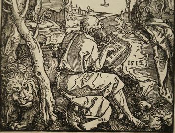 Albrecht Durer (1471-1528), after - Saint Jerome in the rock