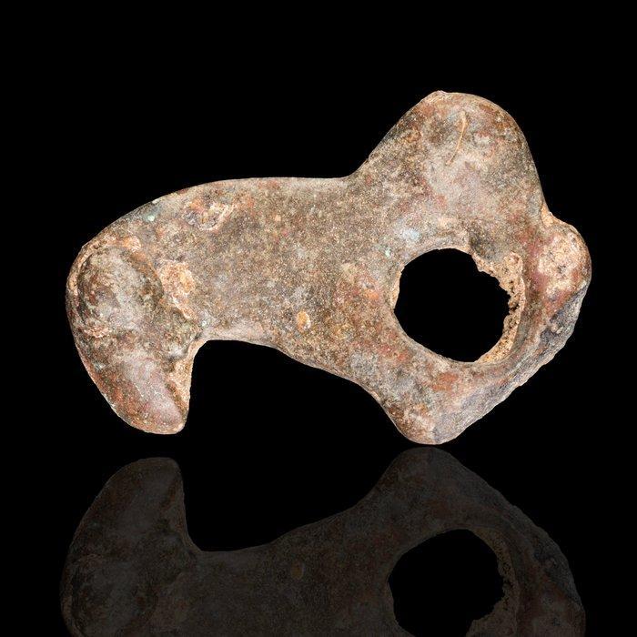 Oud-Romeins Bronzen Paard Bevestiging (Zonder Minimumprijs), Antiek en Kunst, Antiek | Overige Antiek