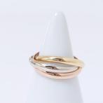 Cartier - Ring - Trinity - 18 karaat Witgoud, Geel goud,