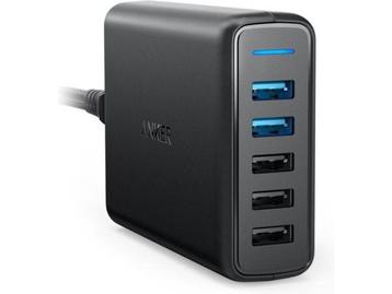 Veiling - Anker PowerPort Speed 5 Poorts 2x Quick Charge 63W beschikbaar voor biedingen