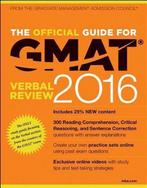 The Official Guide for GMAT Verbal Review 2016 with Online, Boeken, Gmac (Graduate Management Admission Council), Gmac (Graduate Management Admission Coun