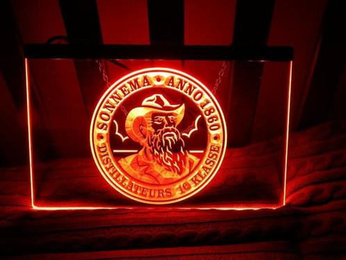 Sonnema neon bord lamp LED verlichting reclame lichtbak bier, Huis en Inrichting, Lampen | Overige, Nieuw, Verzenden