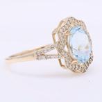 Zonder minimumprijs - Ring - 14 karaat Geel goud - 1.83ct., Handtassen en Accessoires, Ringen, Nieuw