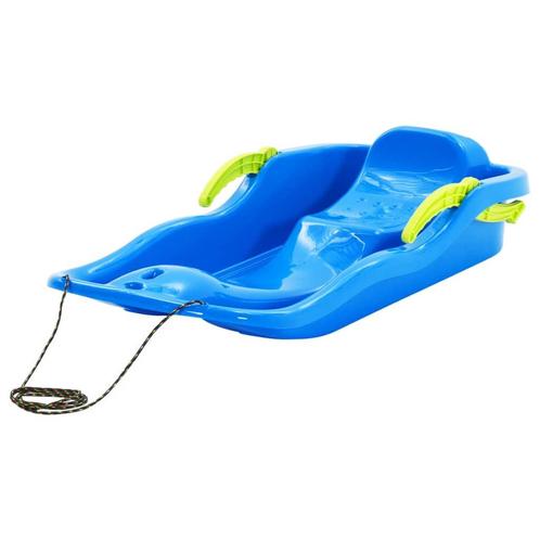 vidaXL Slee met remmen 87x40x18 cm polypropeen blauw, Kinderen en Baby's, Speelgoed | Buiten | Sleeën, Nieuw, Verzenden