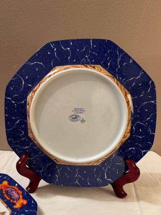 Limoges - Hermès - Schotel (2) - Marqueterie de Pierres, Antiek en Kunst, Antiek | Meubels | Tafels