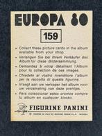 1980 Panini #159 Europa 80 - Badge: Belgium - MyPaniniWorld, Nieuw