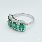 Ring - 18 karaat Witgoud, Nieuw