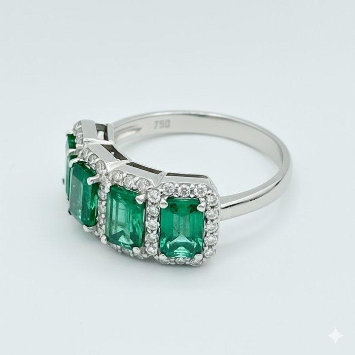 Ring - 18 karaat Witgoud, Handtassen en Accessoires, Ringen