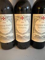 1994 Château Gazin - Pomerol - 3 Flessen (0.75 liter), Verzamelen, Nieuw