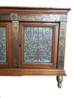 Meuble cabinet sur pied - Chêne - En marqueterie style
