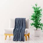 vidaXL Deken 130x170 cm polyester ultiem grijs, Huis en Inrichting, Verzenden, Nieuw