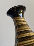 Vase rayé noir et olive - Porcelaine - Chin Jukan Satsuma -, Antiek en Kunst