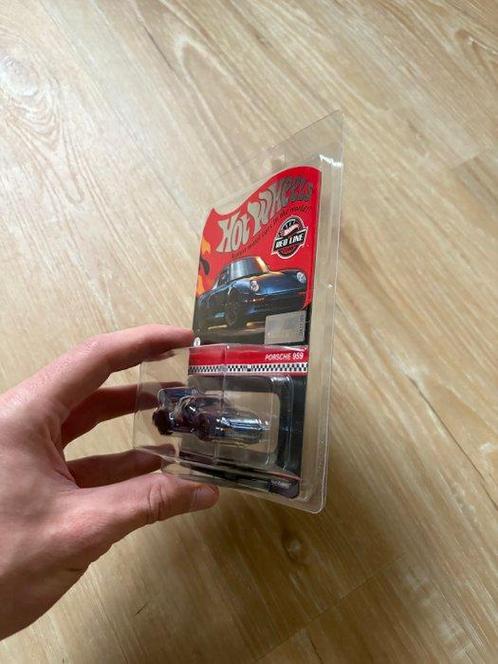 Hot Wheels 1:64 - Model sportwagen - Porsche - 959, Hobby en Vrije tijd, Modelauto's | 1:5 tot 1:12