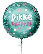 Dikke Knuffel Helium Ballon Gekleurd Leeg 45cm, Hobby en Vrije tijd, Feestartikelen, Verzenden, Nieuw