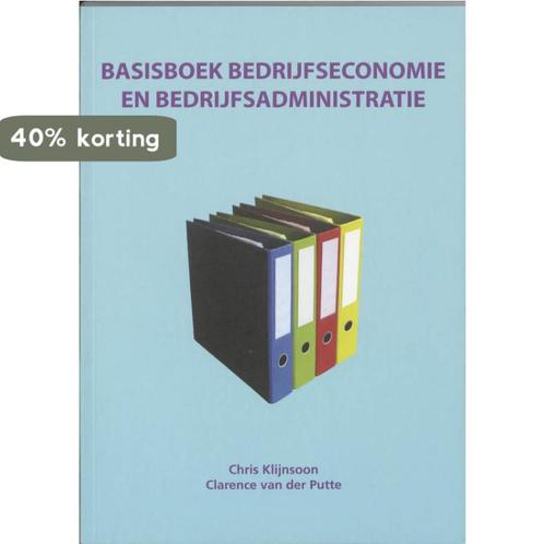 Basisboek bedrijfseconomie en bedrijfsadministratie /, Boeken, Schoolboeken, Zo goed als nieuw, Verzenden