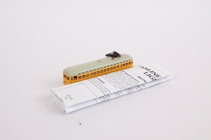 Bachmann N - 62989 - Modeltram (1) - Gele PCC trolley tram, Hobby en Vrije tijd, Modeltreinen | N-Spoor