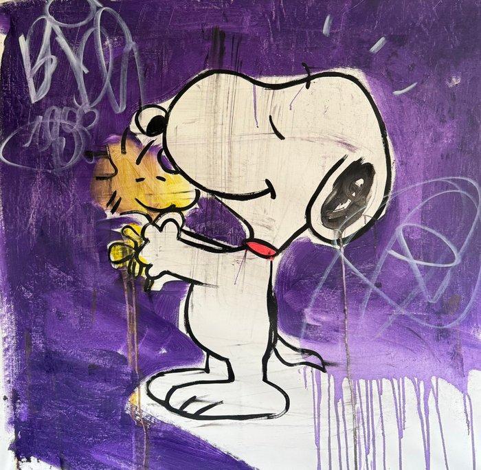 Freda People - Snoopy XL, Antiquités & Art, Art | Peinture | Moderne