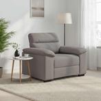 vidaXL Sofastoel Taupe 100x81x84 cm Stof, Huis en Inrichting, Verzenden, Nieuw