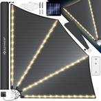 KESSER® opvouwbaar balkonscherm - LED - 140x140cm - Antracie, Tuin en Terras, Verzenden, Nieuw