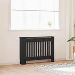 vidaXL Radiatorombouw 112x19x81,5 cm MDF zwart, Verzenden, Nieuw