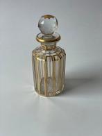 Baccarat - Parfumfles - fijne gouden rand - Kristal, Antiek en Kunst
