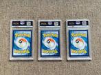Pokémon - 3 Graded card - Charizard, Venusaur, Blastoise, Nieuw
