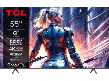 Tcl -   Qled 144hz Google Tv (2024) - Zwart, Verzenden