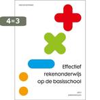 Effectief rekenonderwijs op de basisschool 9789491806599, Boeken, Studieboeken en Cursussen, Verzenden, Gelezen, Marcel Schmeier