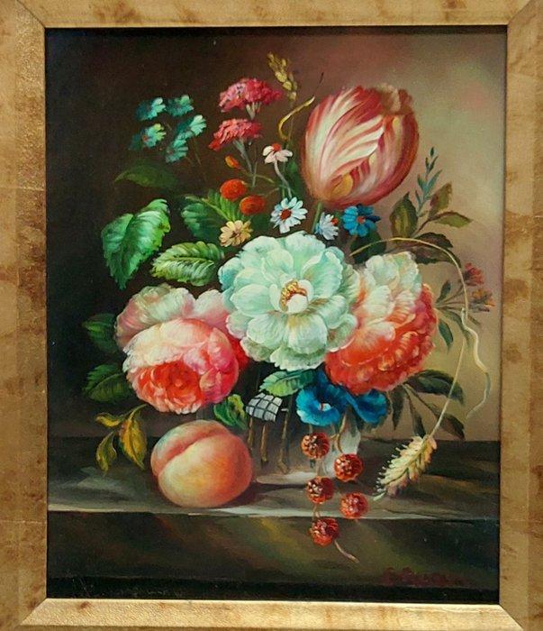 C. Peeters - Stilleven met fruit, Antiek en Kunst, Curiosa en Brocante
