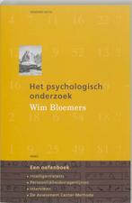 Het psychologisch onderzoek 9789026318801 Wim Bloemers, Boeken, Verzenden, Gelezen, Wim Bloemers