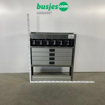 Aluca aluminium bedrijfswageninrichting gebruikt (nr 2483), Verzenden