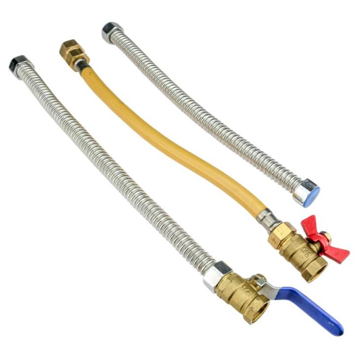 Aansluitset geiser 1/2, Doe-het-zelf en Bouw, Verwarming en Radiatoren, Overige typen, Nieuw