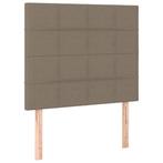 2x Hoofdbord Taupe Verstelbaar - OP=OP! Slaapkamer Upgrade, Huis en Inrichting, Verstelbaar, 90 cm, Verzenden, Beige