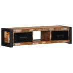 vidaXL Tv-meubel 100x30x25 cm massief gerecycled hout, Verzenden, Nieuw