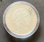 België. Silver medal Lot van 2 stuks, Albert II Koning van