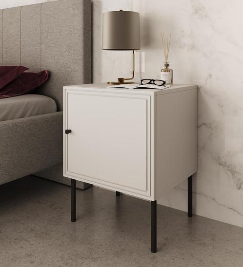 Meubella Nachtkastje wit 45cm set van 2 | Modern, Huis en Inrichting, Kasten | Overige, Nieuw, Verzenden