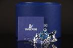 Figure - Swarovski - Playing Kitten (With blue Ball) (Boxed