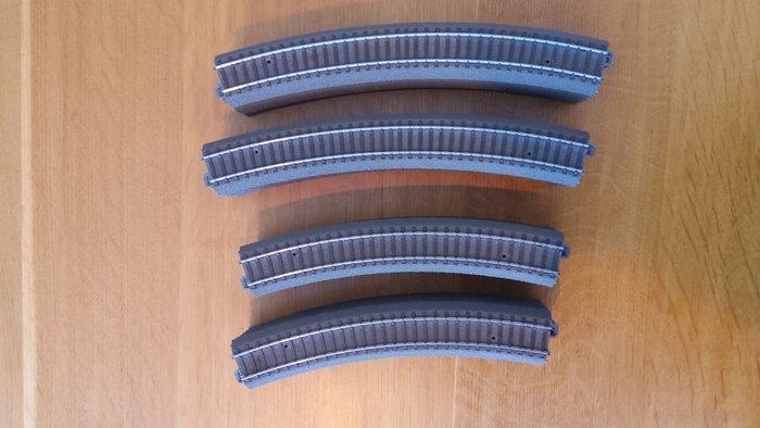 Trix H0 - 62230/62330 - Modeltreinsporen (24) - 24 bochten, Hobby & Loisirs créatifs, Trains miniatures | HO