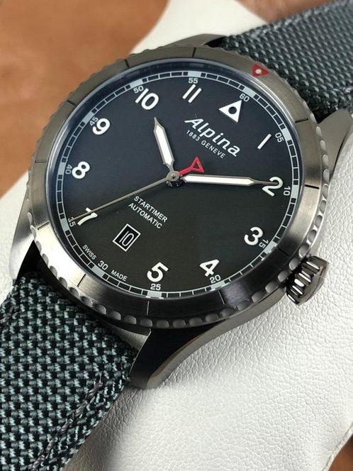 Alpina - Startimer Pilot Automatic - AL-525G4TS26 - Heren -, Handtassen en Accessoires, Horloges | Heren