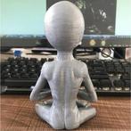 Alien Meditatie Beeld - Decor Miniatuur Ornament Hars, Huis en Inrichting, Woonaccessoires | Overige, Nieuw, Verzenden