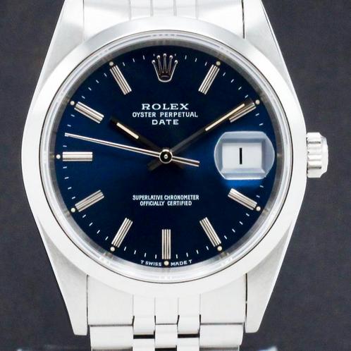 Rolex Datejust 34 15200 uit 1995, Handtassen en Accessoires, Horloges | Dames, Verzenden