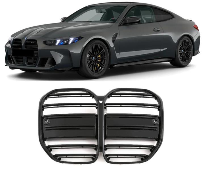 Grillen set | Nieren | BMW 4-Serie | G22 Coupé 2020- / G23 C, Auto-onderdelen, Carrosserie, Nieuw, BMW, Verzenden
