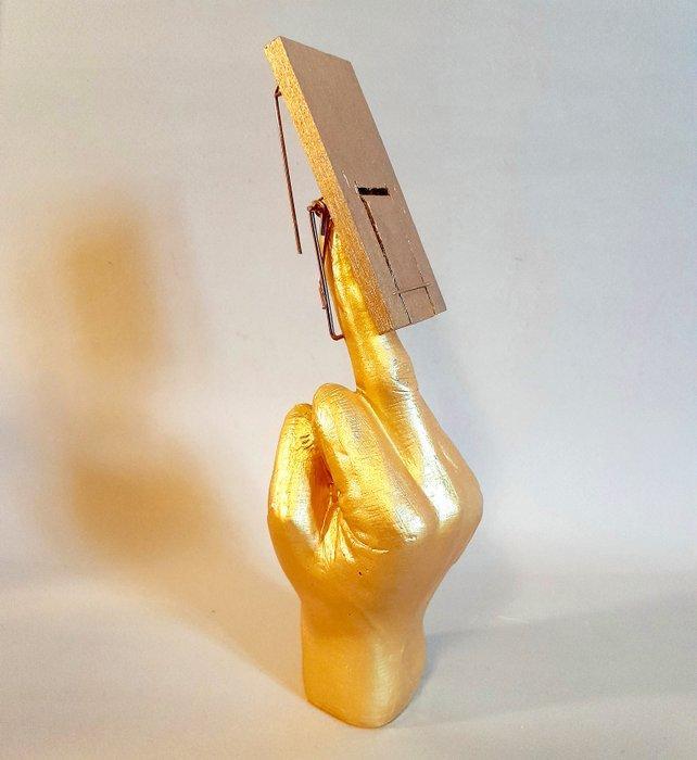 Jan Marti -  Aïe  17/30, Antiek en Kunst, Kunst | Designobjecten