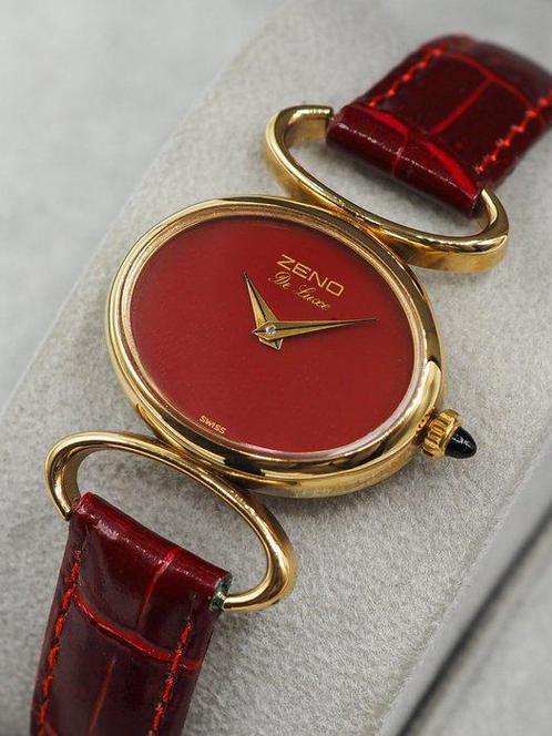 Zeno De Lux Ladies Vintage watch 20M Gold Plated - ZENO -, Handtassen en Accessoires, Horloges | Heren