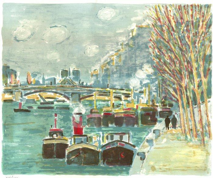 Robert Savary (1920-2000) - La Seine, Antiek en Kunst, Antiek | Overige Antiek
