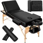 3 zones massagetafel-set Somwang met 7,5cm matras, rolkussen, Sports & Fitness, Produits de massage, Verzenden