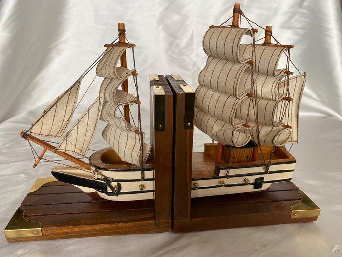 Maritieme objecten - Sujeta libros de barco galeón met zijn, Antiquités & Art, Curiosités & Brocante