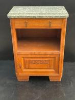 Nachtkastje - Hout, Marmer