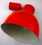 Plafondlamp - Emaille - Oude Loft Hanglamp Rood